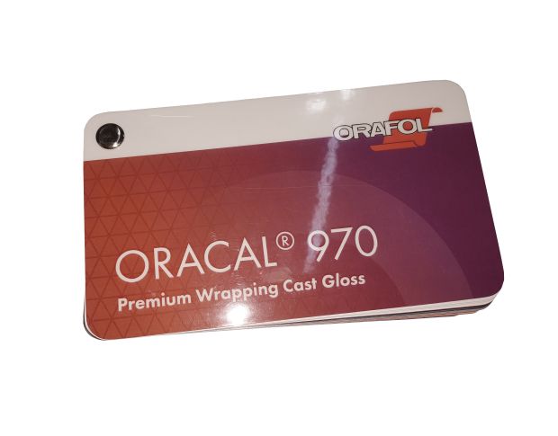 Каталог глянцевих автомобільних плівок Oracal 970 RA