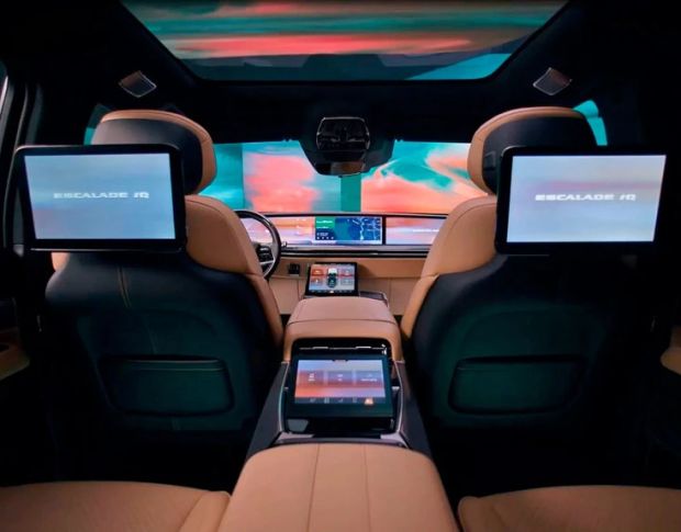 Захисне скло Pixsel для заднього монітора CADILLAC ESCALADE IQ 14.5“ 2025 - (гібридне мат)