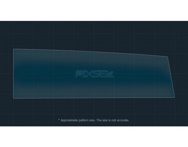 Захисне скло Pixsel на монітор CADILLAC ESCALADE IQ 19.9“ 2025 - (гібридне мат)