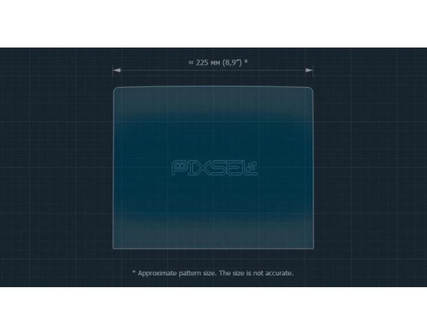 Захисне скло Pixsel на клімат-контроль CADILLAC ESCALADE IQ 11.4“ 2025 - (гібридне глянець)