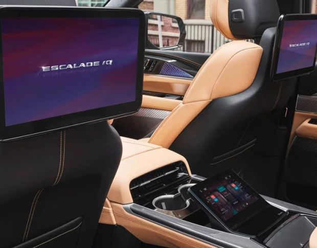 Защитное стекло Pixsel для заднего климат-контроля CADILLAC ESCALADE IQ 9.4“ 2025 - (гибридное глянец)