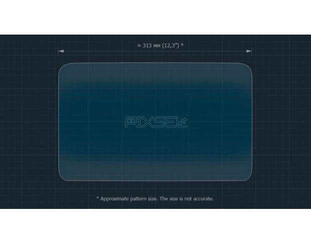 Защитное стекло Pixsel на приборную панель CADILLAC ESCALADE IQ 36.5“ 2025 - (гибридное глянец)