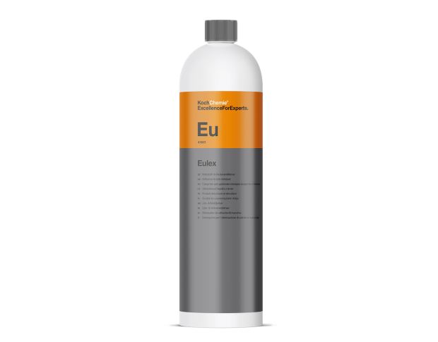 Koch Chemie Eulex - Очиститель и обезжириватель для устранения клея, смолы, битума и жировой пленки, 1 L