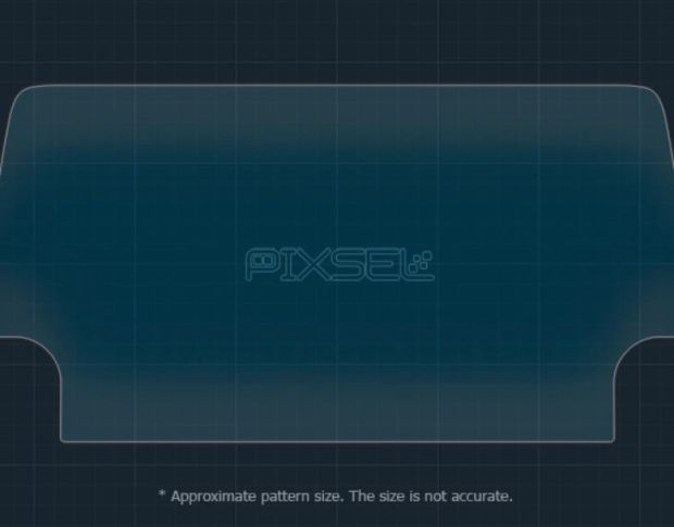 Защитное стекло Pixsel на монитор NISSAN ALTIMA 10.8“ 2018 - 2022 (гибридное мат)