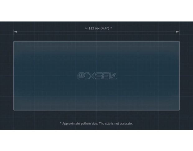 Защитное стекло Pixsel на монитор PEUGEOT 5008 11.5“ 2020 - 2024 (гибридное мат)