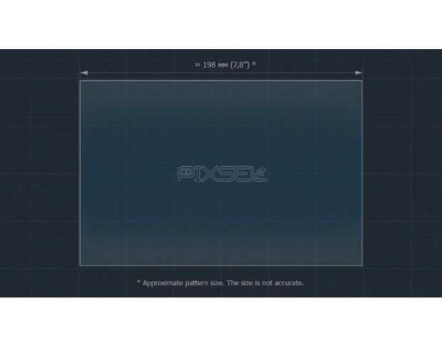Защитное стекло Pixsel на монитор FIAT DOBLO 9.4“ 2024 - (гибридное мат)