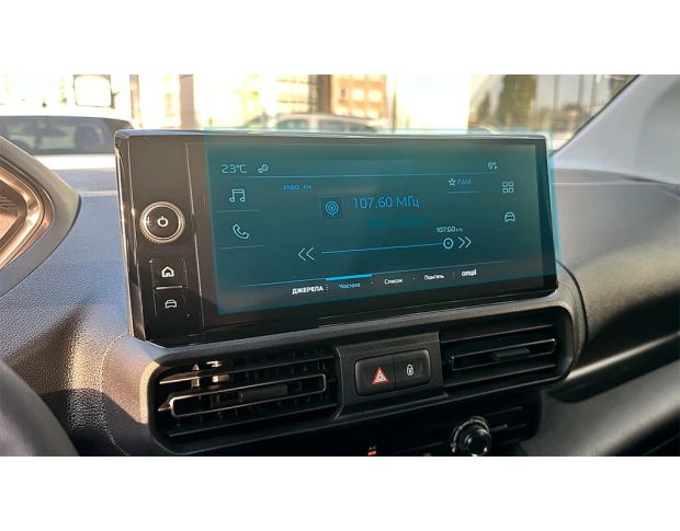 Защитное стекло Pixsel на монитор PEUGEOT PARTNER 11.1“ 2024 - (гибридное глянец)