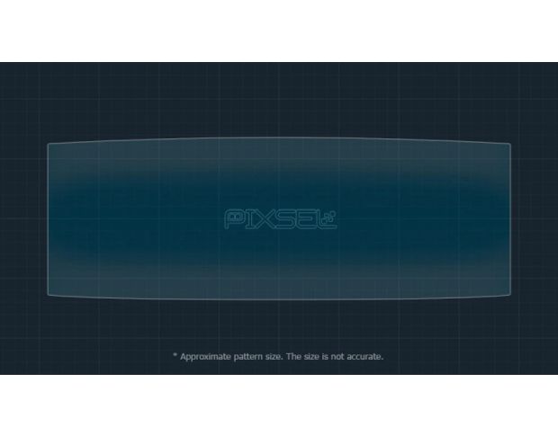 Защитное стекло Pixsel на приборную панель OPEL COMBO 9.8“ 2024 - (гибридное мат)