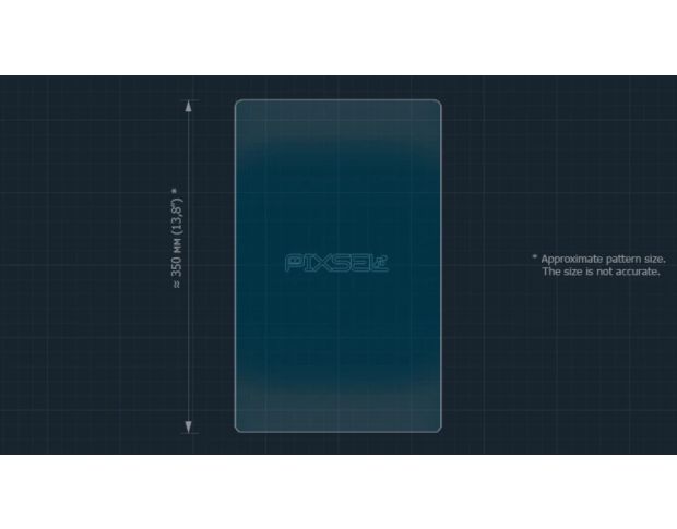 Захисне скло Pixsel на монітор FORD EXPLORER EV 16.2“ 2024 - (гібридне глянець)