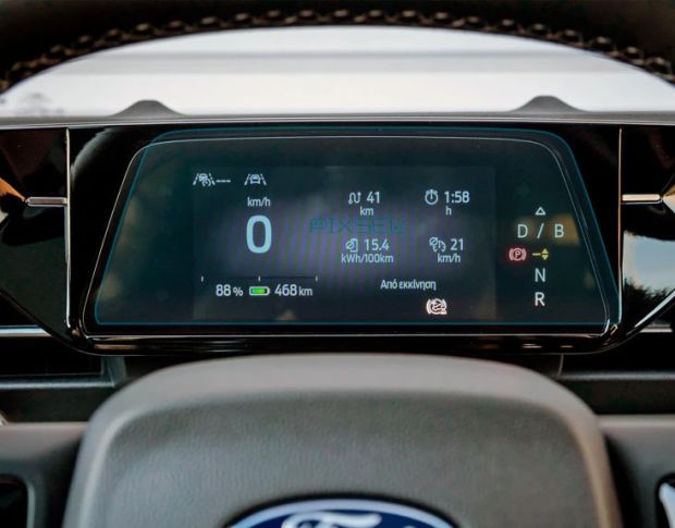 Захисне скло Pixsel на панель приладів FORD EXPLORER EV 8.7“ 2024 - (гібридне глянець)