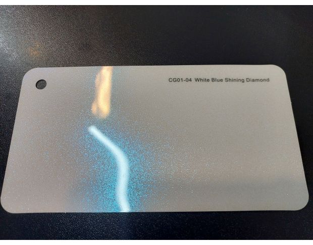 FORMULA PPF White Blue Shining Diamond Gloss - Антигравійна захисна біло-блакитна плівка (глянцева) 1.52 m