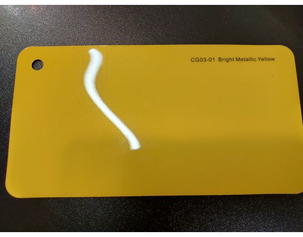 FORMULA PPF Bright Metallic Yellow Gloss - Антигравийная защитная желтая плёнка (глянцевая) 1.52 m