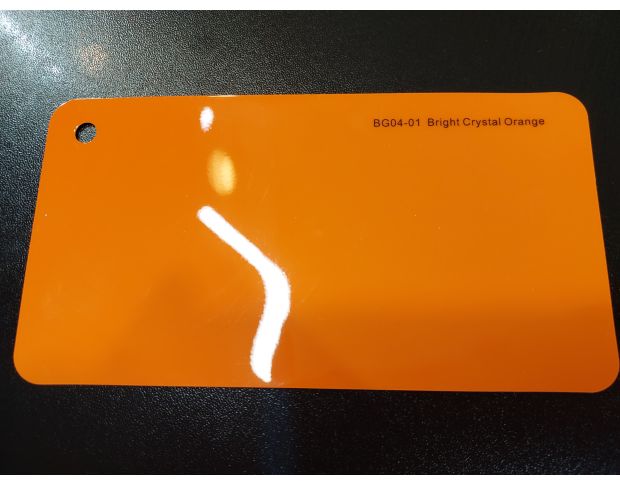 FORMULA PPF Bright Crystal Orange Gloss - Антигравийная защитная оранжевая плёнка (глянцевая) 1.52 m