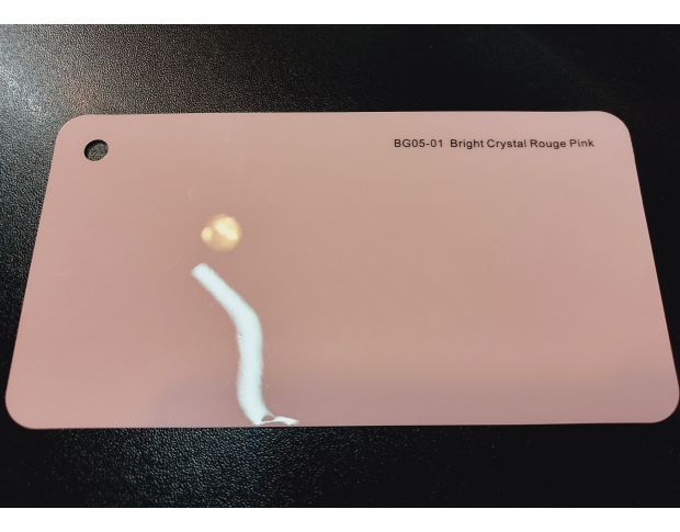 FORMULA PPF Bright Crystal Rouge Pink Gloss - Антигравийная защитная розовая плёнка (глянцевая) 1.52 m