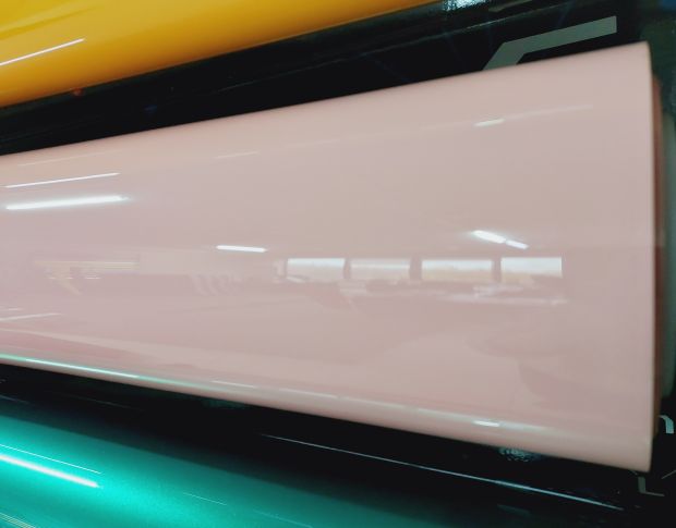 FORMULA PPF Bright Crystal Rouge Pink Gloss - Антигравийная защитная розовая плёнка (глянцевая) 1.52 m