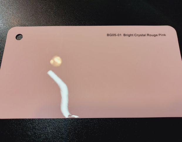 FORMULA PPF Bright Crystal Rouge Pink Gloss - Антигравийная защитная розовая плёнка (глянцевая) 1.52 m