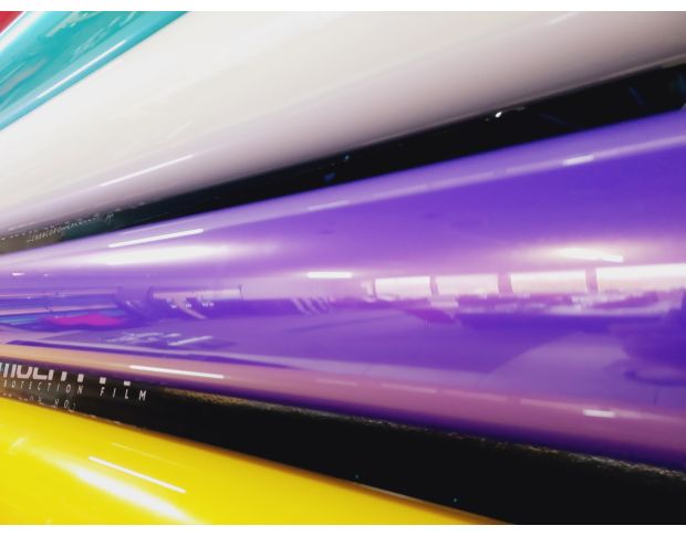 FORMULA PPF Bright Metallic Grape Purple Gloss - Антигравийная защитная фиолетовая плёнка (глянцевая) 1.52 m