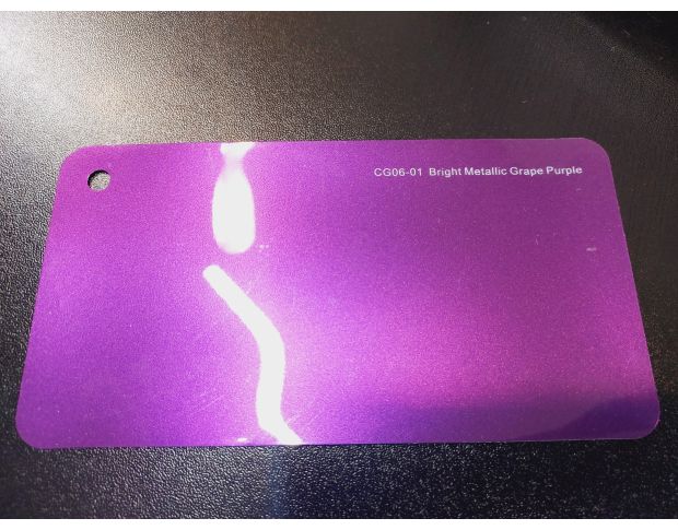 FORMULA PPF Bright Metallic Grape Purple Gloss - Антигравийная защитная фиолетовая плёнка (глянцевая) 1.52 m