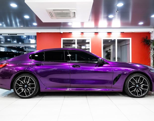 FORMULA PPF Bright Metallic Grape Purple Gloss G501 - Антигравийная защитная фиолетовая плёнка (глянцевая) 1.52 m
