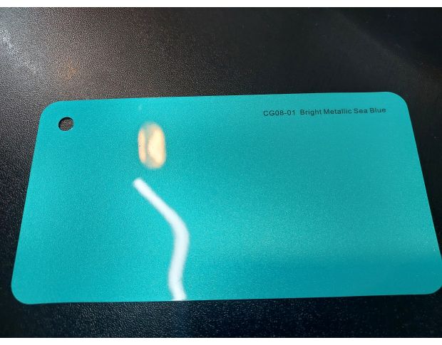 FORMULA PPF Bright Metallic Sea Blue Gloss - Антигравийная защитная голубая плёнка (глянцевая) 1.52 m