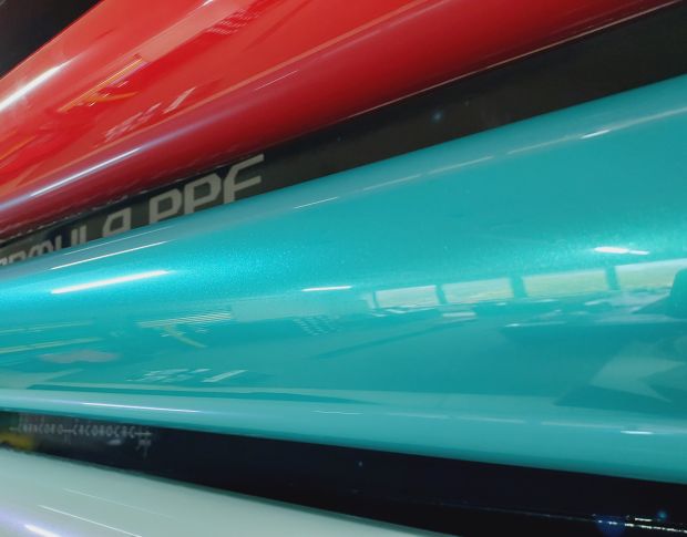 FORMULA PPF Bright Metallic Sea Blue Gloss - Антигравийная защитная голубая плёнка (глянцевая) 1.52 m