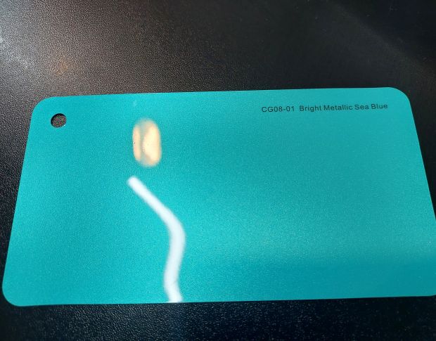 FORMULA PPF Bright Metallic Sea Blue Gloss - Антигравийная защитная голубая плёнка (глянцевая) 1.52 m