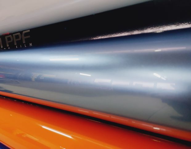 FORMULA PPF Bright Metallic Cyan Mist Blue Gloss - Антигравийная защитная бирюзовая плёнка (глянцевая) 1.52 m