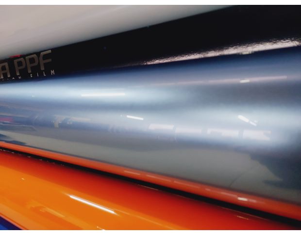 FORMULA PPF Bright Metallic Cyan Mist Blue Gloss - Антигравийная защитная бирюзовая плёнка (глянцевая) 1.52 m