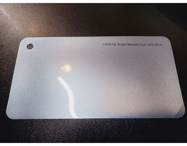 FORMULA PPF Bright Metallic Cyan Mist Blue Gloss - Антигравийная защитная бирюзовая плёнка (глянцевая) 1.52 m