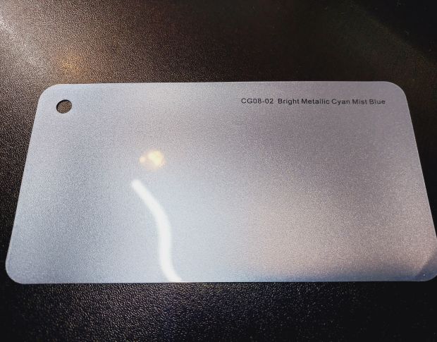 FORMULA PPF Bright Metallic Cyan Mist Blue Gloss - Антигравийная защитная бирюзовая плёнка (глянцевая) 1.52 m