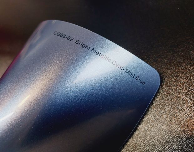 FORMULA PPF Bright Metallic Cyan Mist Blue Gloss - Антигравийная защитная бирюзовая плёнка (глянцевая) 1.52 m