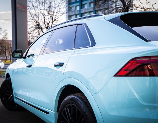 FORMULA PPF Glacial Blue Gloss G708 - Антигравійна захисна синя плівка (глянцева) 1.52 m