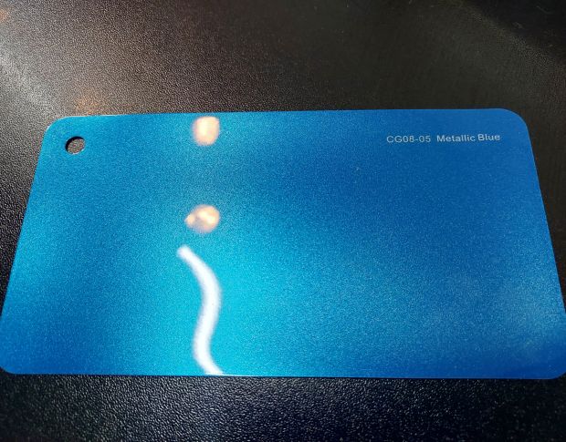 FORMULA PPF Metallic Blue Gloss - Антигравийная защитная синяя плёнка (глянцевая) 1.52 m