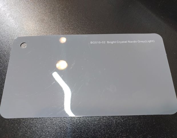 FORMULA PPF Bright Crystal Nardo Grey (Light) Gloss - Антигравийная защитная светло-серая плёнка (глянцевая) 1.52 m