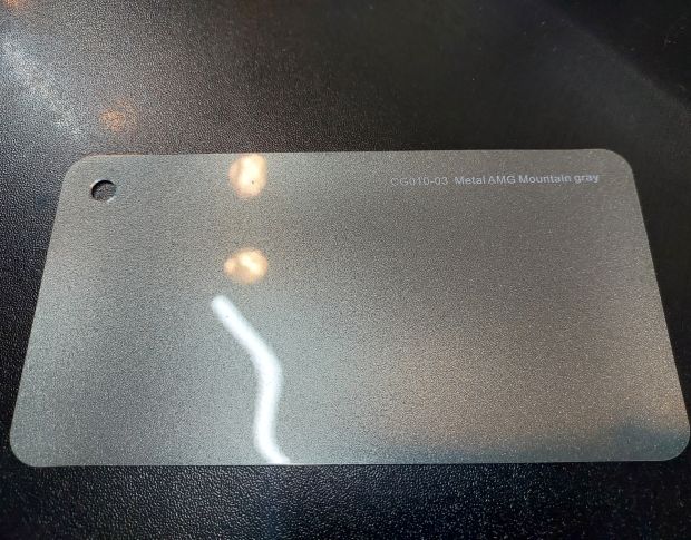 FORMULA PPF Metal AMG Mountain Grey Gloss - Антигравийная защитная серая плёнка (глянцевая) 1.52 m