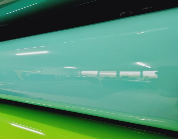 FORMULA PPF Bright Crystal Tiffany Gloss - Антигравийная защитная бирюзовая плёнка (глянцевая) 1.52 m