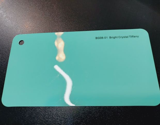 FORMULA PPF Bright Crystal Tiffany Gloss - Антигравийная защитная бирюзовая плёнка (глянцевая) 1.52 m