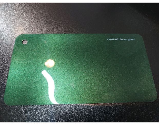 FORMULA PPF Forest Green Gloss - Антигравийная защитная зеленая плёнка (глянцевая) 1.52 m