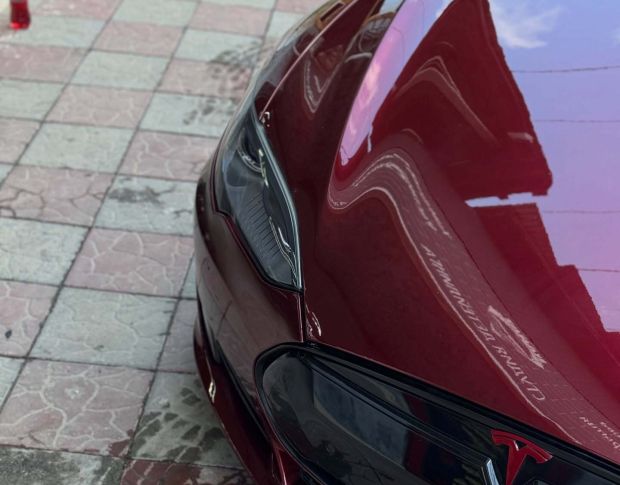 FORMULA PPF Liquid Dragon`s Blood Gloss G201 - Антигравийная защитная красная плёнка (глянцевая) 1.52 m