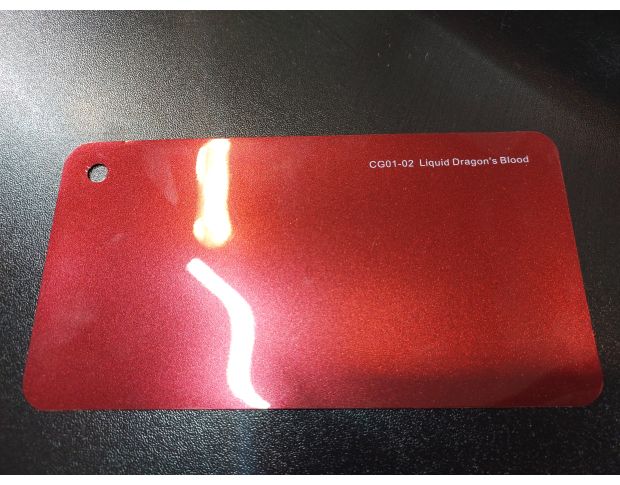 FORMULA PPF Liquid Dragon`s Blood Gloss - Антигравийная защитная красная плёнка (глянцевая) 1.52 m