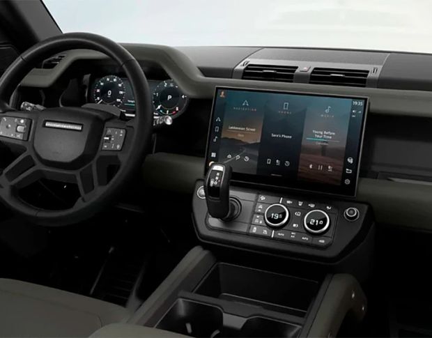 Захисне скло Pixsel на монітор LAND ROVER DEFENDER 13.7“ 2020 - (гібридне глянець)