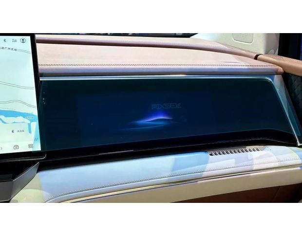 Захисне скло Pixsel для монітора пасажира BYD SUMMER DM-I (XIA) 22.4“ 2025 - (гібридне глянець)