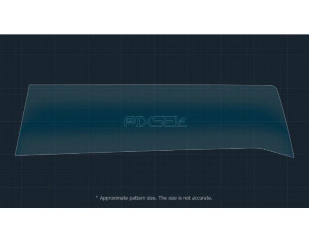 Захисне скло Pixsel для монітора пасажира BYD SUMMER DM-I (XIA) 22.4“ 2025 - (гібридне мат)