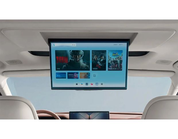 Захисне скло Pixsel для заднього монітора BYD SUMMER DM-I (XIA) 16.7“ 2025 - (гібридне глянець)