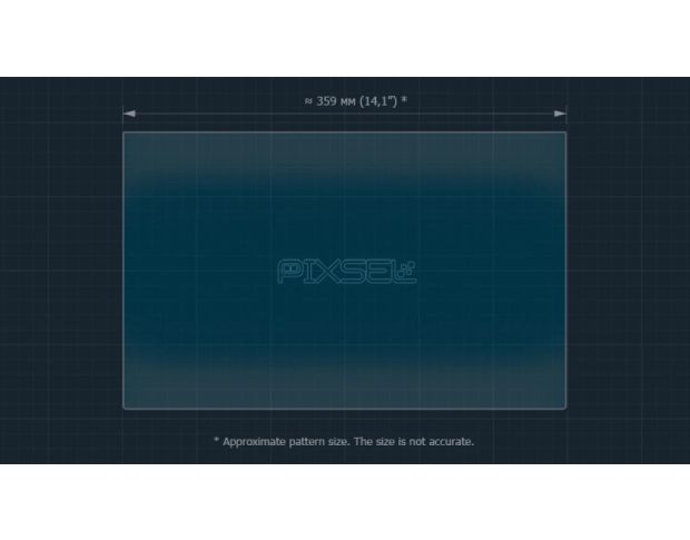 Захисне скло Pixsel для заднього монітора BYD SUMMER DM-I (XIA) 16.7“ 2025 - (гібридне глянець)