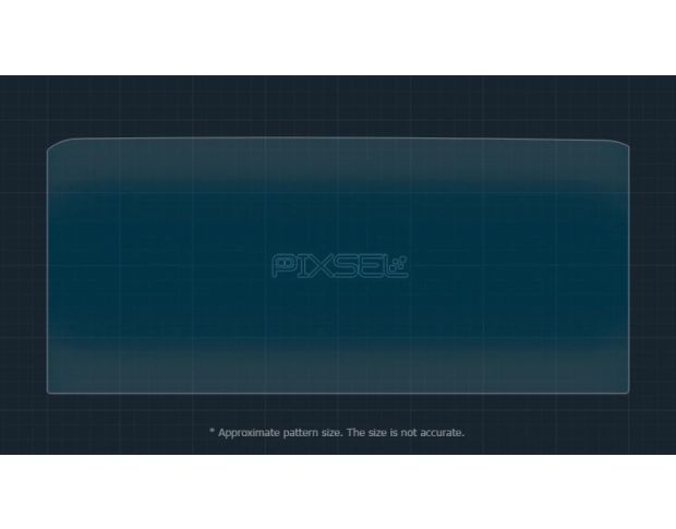 Защитное стекло Pixsel на приборную панель BYD SUMMER DM-I (XIA) 13.5“ 2025 - (гибридное мат)