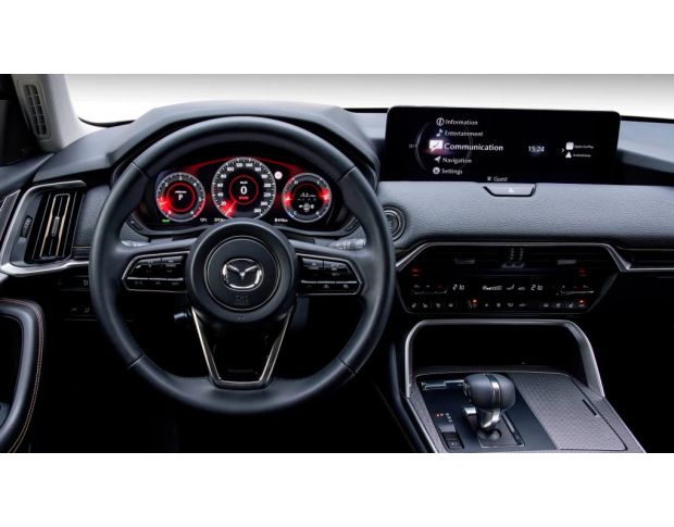 Захисне скло Pixsel на монітор MAZDA CX-80 14.9“ 2024 - (гібридне глянець)