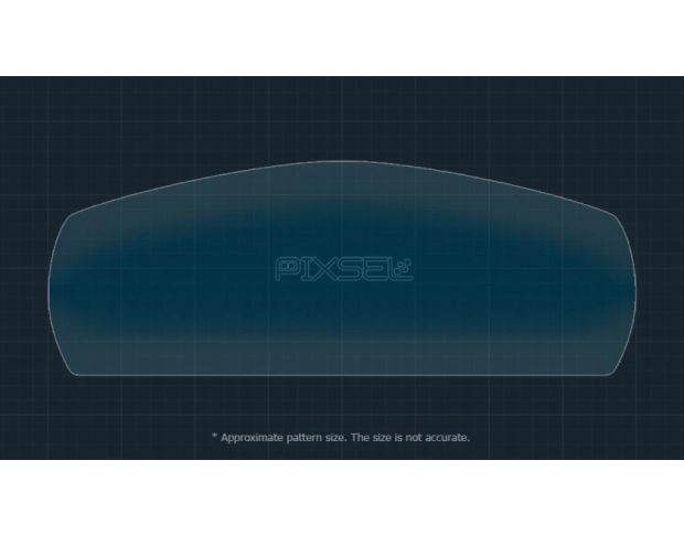 Захисне скло Pixsel на панель приладів MAZDA CX-80 12.1“ 2024 - (гібридне глянець)