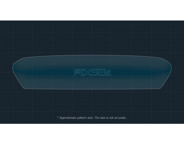 Захисне скло Pixsel на панель приладів AUDI Q3/RSQ3 32.2“ 2025 - (гібридне мат)