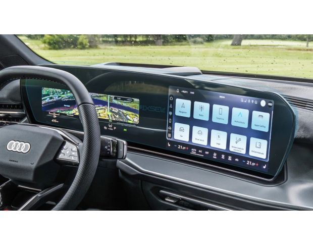 Захисне скло Pixsel на панель приладів AUDI Q3/RSQ3 32.2“ 2025 - (гібридне мат)